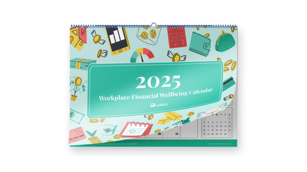 2025 Workplace Financial Wellbeing Calendar