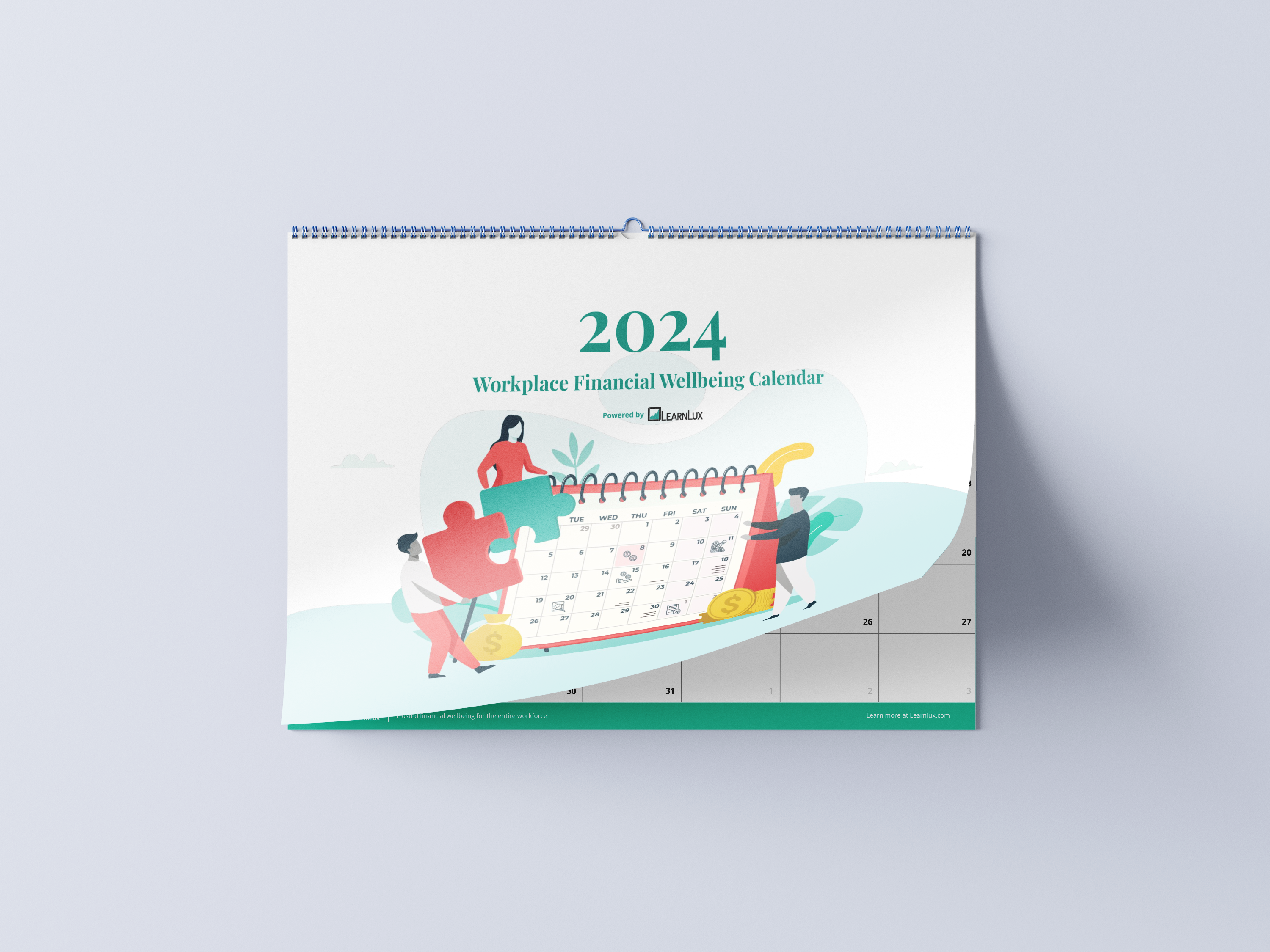 2023 workplace financial wellbeing calendar