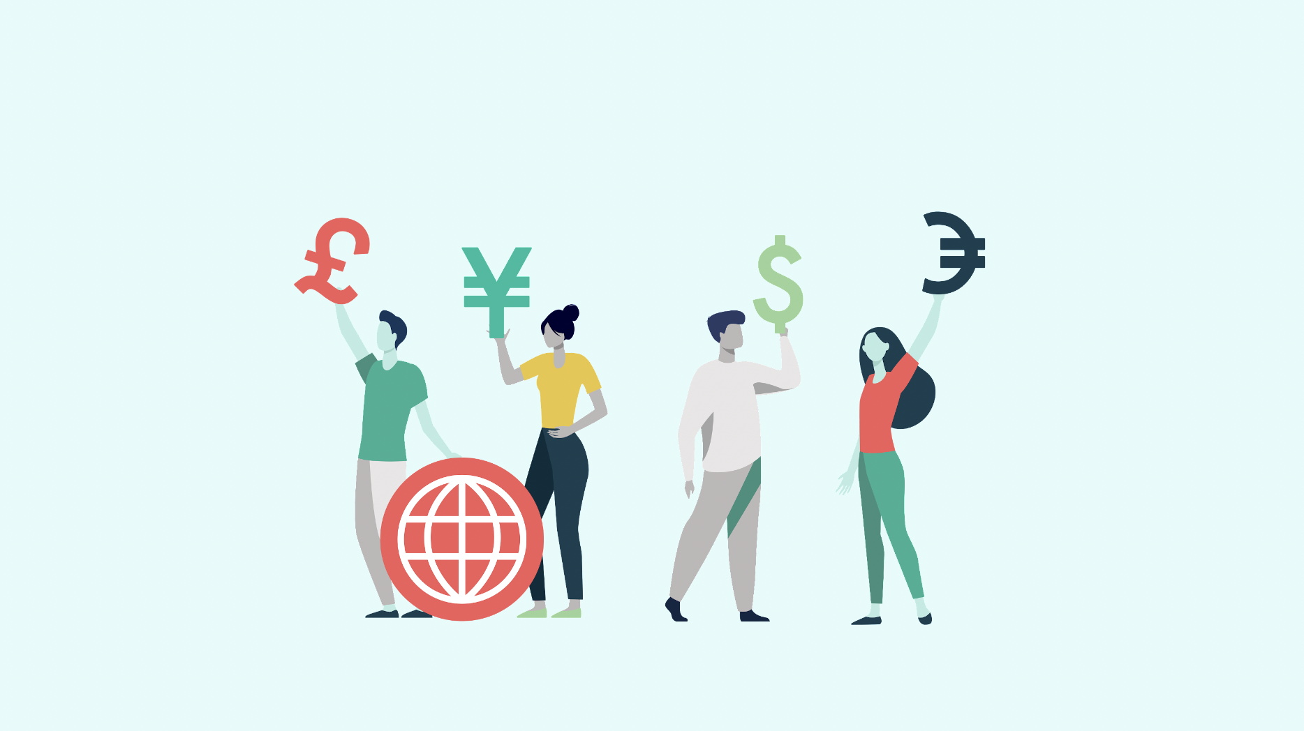 Global Money Week illustration for HR and benefits teams